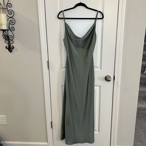 Billy J Women’s Bridal Dress Sz 14 Satin Gown